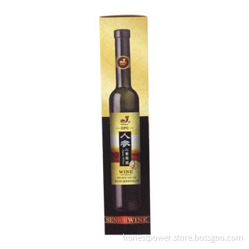 Corrugated Wine Boxes, Made of 300gsm CCNS and E-flute, Various Sizes and Designs Available